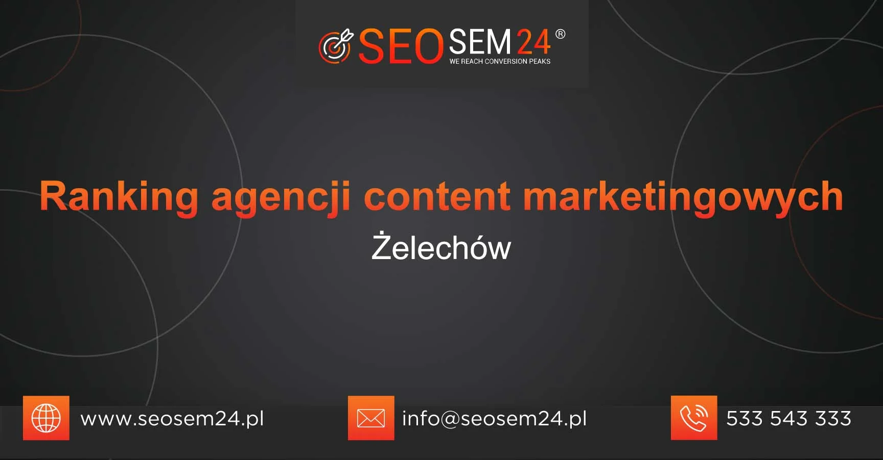 Ranking agencji content marketingowych Żelechów